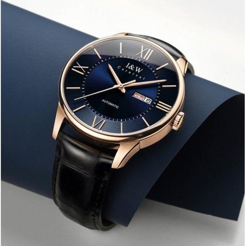 Годинник наручний чоловічий Carnival Atlantis Black