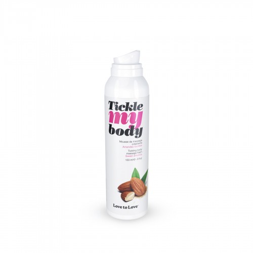 Масажна піна Love To Love Tickle my body Sweet almonds (150 мл), зволожувальна в інтернет супермаркеті PbayMarket!