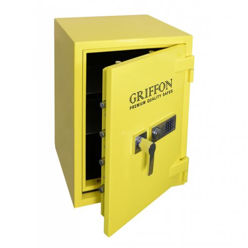 Сейф злостійкий Griffon CLE III.80.E COMBI GLOSS YELLOW Сейф злостійкий Griffon CLE III.80.E COMBI GLOSS YELLOW