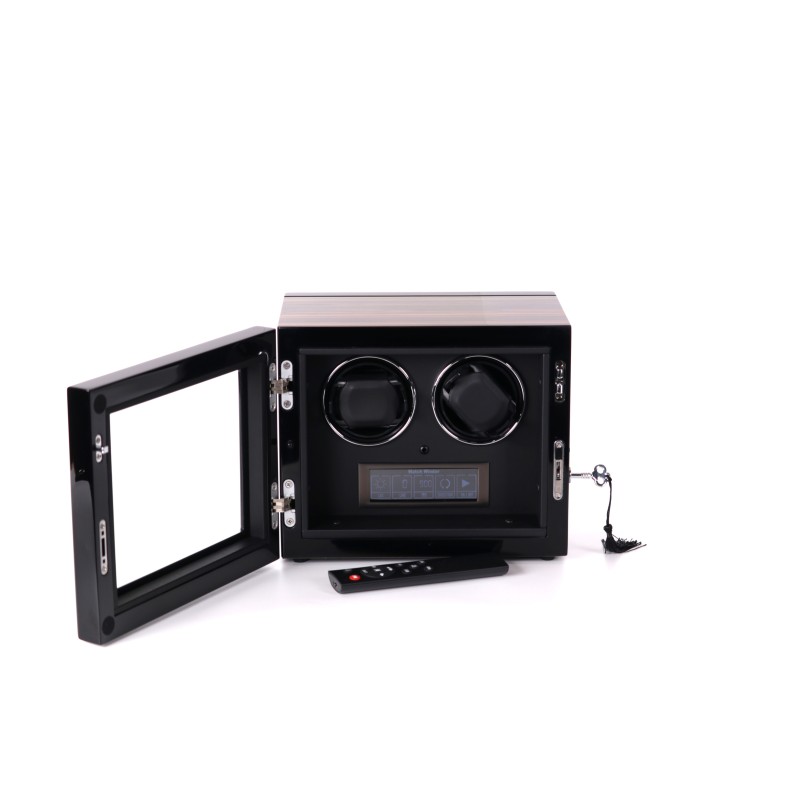 Скринька Salvadore для підзаводу 2 годинників SLX/6202-BRB 2x2 Коричневий