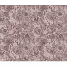 Шпалери на паперовій основі Шарм 168-06 Маки червоні (0,53х10м.)