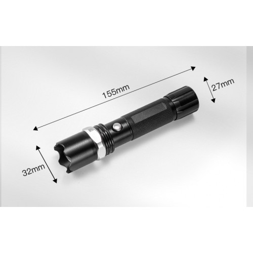 Ліхтар ручний з акумулятором заряджання та кріплення Bailong Zoom X-Balog XPE Cree BL-T8628 (BL-T8628)