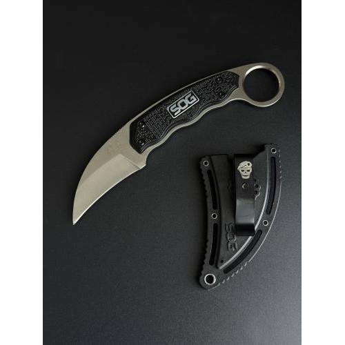 Ніж керамбіт Gorillas BBQ 4857 18.5 см Чорний (KN1040) Ніж керамбіт Gorillas BBQ 4857 18.5 см Чорний (KN1040)