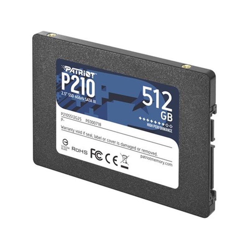 Накопичувач SSD 512GB Patriot P210 2.5