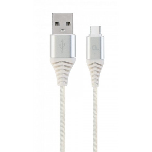 Кабель Cablexpert USB 2.0 A - USB Type-C 1м Білий (CC-USB2B-AMCM-1M-BW2) в інтернет супермаркеті PbayMarket!