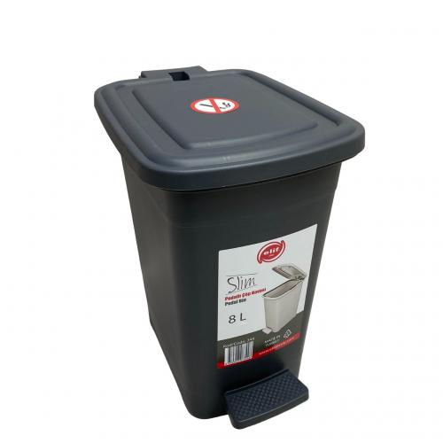 Контейнер для сміття 8 л з педалькою Elif Plastik 344 Контейнер для сміття 8 л з педалькою Elif Plastik 344