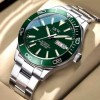 Наручний годинник чоловічий Carnival Diver 10 Bar Сріблястий (2626095979)
