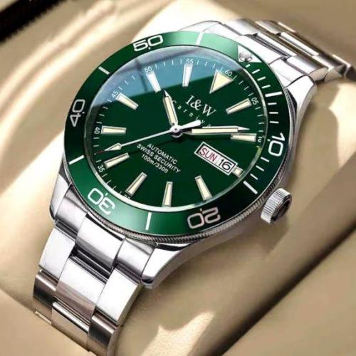 Наручний годинник чоловічий Carnival Diver 10 Bar Сріблястий (2626095979) Наручний годинник чоловічий Carnival Diver 10 Bar Сріблястий (2626095979)