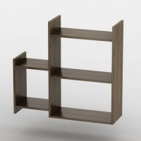 Полиця навісна Тиса Мебель Консоль Венге 730x250x730 мм Полиця навісна Тиса Мебель Консоль Венге 730x250x730 мм