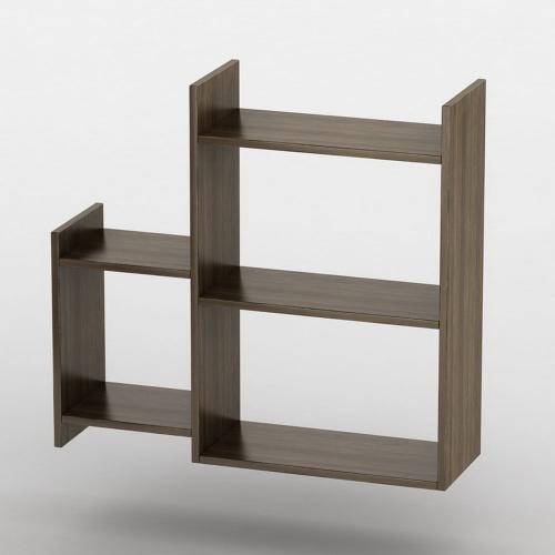 Полиця навісна Тиса Мебель Консоль Венге 730x250x730 мм Полиця навісна Тиса Мебель Консоль Венге 730x250x730 мм