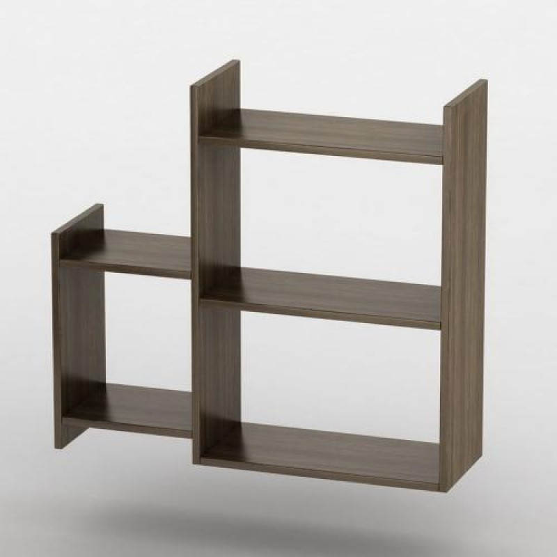 Полиця навісна Тиса Мебель Консоль Венге 730x250x730 мм