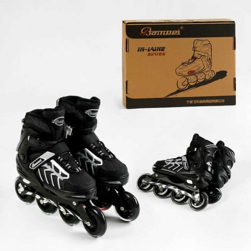 Роликові ковзани In - Laine Skates Banwei 39 - 42 PU колеса Gray (141176) Роликові ковзани In - Laine Skates Banwei 39 - 42 PU колеса Gray (141176)