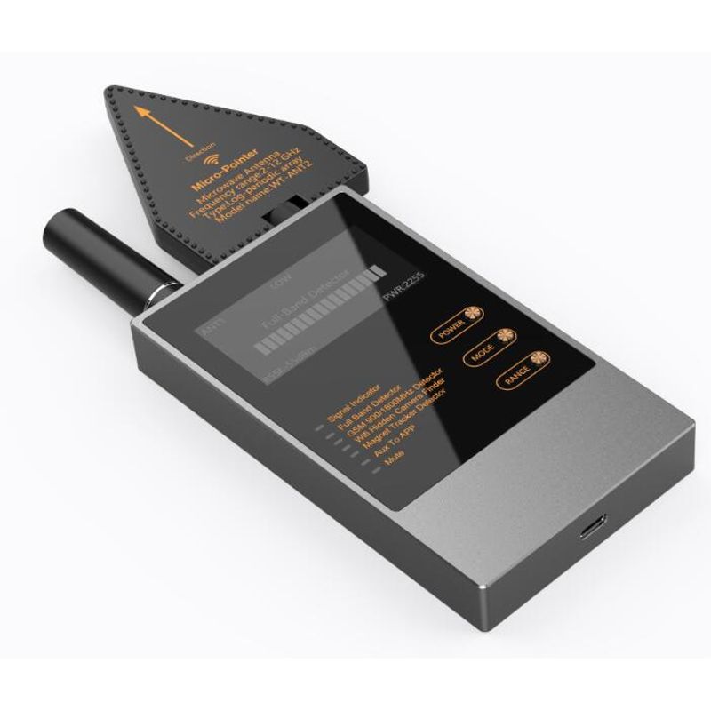 Професійний детектор жучків, прослушки, безпровідних камер, GPS трекерів - антижучок Nectronix WT-10