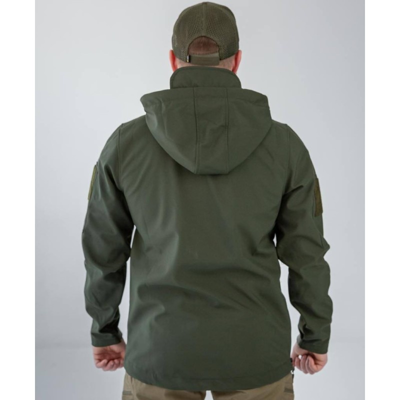 Куртка чоловіча No Brand Soft Shell 3XL Оливковий (2545104077)
