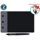 Графічний планшет Huion H420 + рукавичка