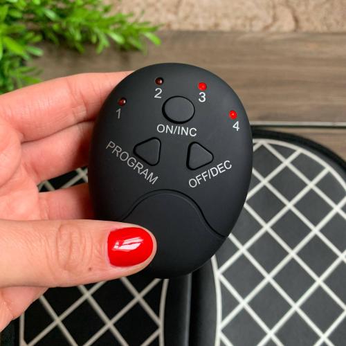 Масажний електричний килимок для ніг Foot Massager EMS Чорний Масажний електричний килимок для ніг Foot Massager EMS Чорний
