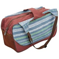 Сумка для фітнесу та йоги Yoga bag KINDFOLK FI-8366-3 розмір 19х50х33см Сірий-синій (AN0684)