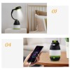 Лампа-ліхтар для кемпінгу з повербанком SUNROZ Camping LED Lamp 4 в 1 Чорно-зелений (SUN7320)