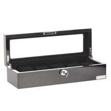 Шкатулка для зберігання годинників Salvadore WB/3081/BB 35х12х9 см Чорний