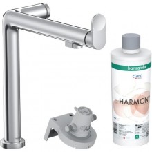 Змішувач для кухонної мийки Hansgrohe Aqittura M91 FilterSystem 240 Хром 76802000