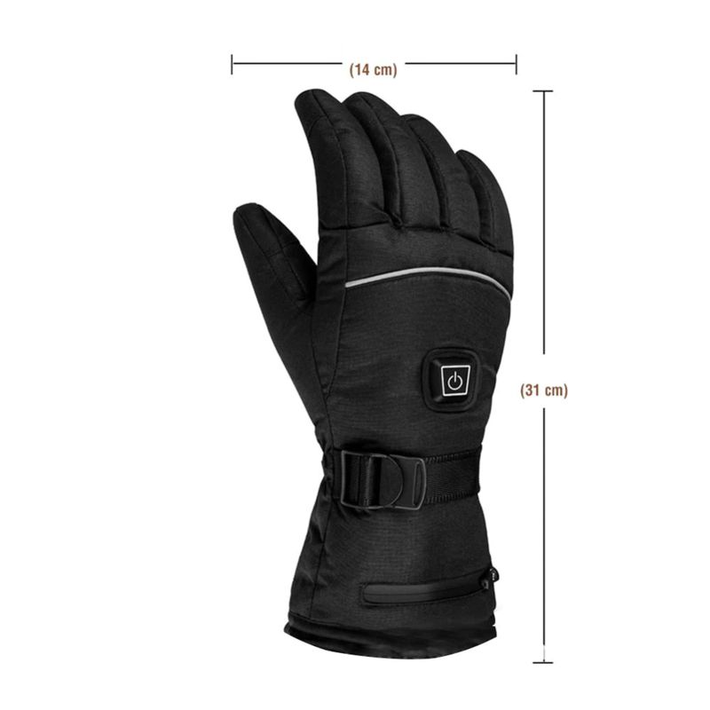 Перчатки з підігрівом на акумуляторах до 50 градусів Luckstone WarmSpace HE500, 3 режима, до 4 годин зігрівання, розмір L