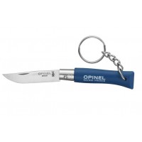 Ніж-брелок Opinel №4 (нерж-сталь) Синій (1013-204.65.64) Ніж-брелок Opinel №4 (нерж-сталь) Синій (1013-204.65.64)