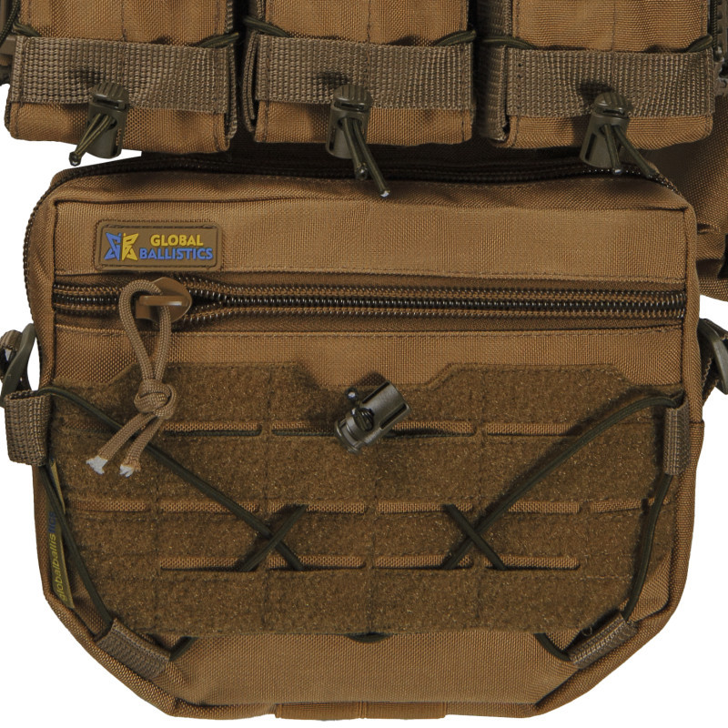 Плитоноска тактична зі швидким скиданням з підсумками No Brand Warmor Gen.3 Pro Max One Size Койот (2396567748)