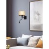 Бра Candellux Polo 18x44 см Чорний (21-27641)