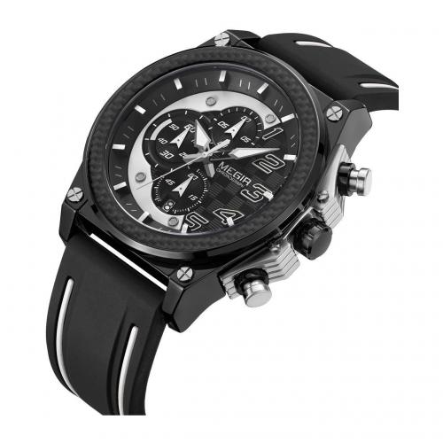 Годинник Megir Black MG2051 (MN2051G-BK-1N7) Годинник Megir Black MG2051 (MN2051G-BK-1N7)
