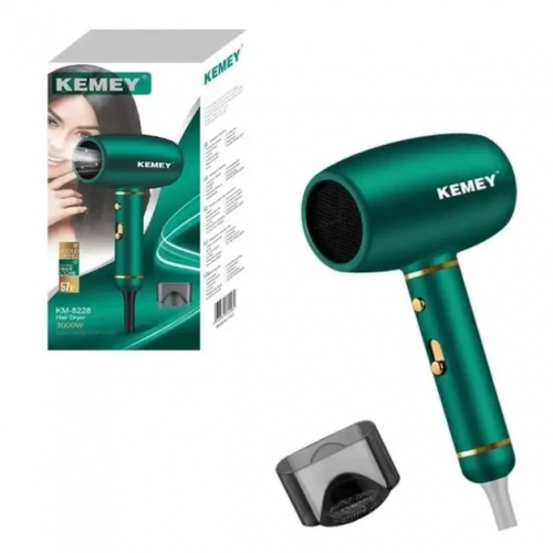 Дорожний фен Kemei Km-8228 з іонізацією Дорожний фен Kemei Km-8228 з іонізацією