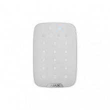 Бездротова сенсорна клавіатура Ajax KeyPad Plus біла