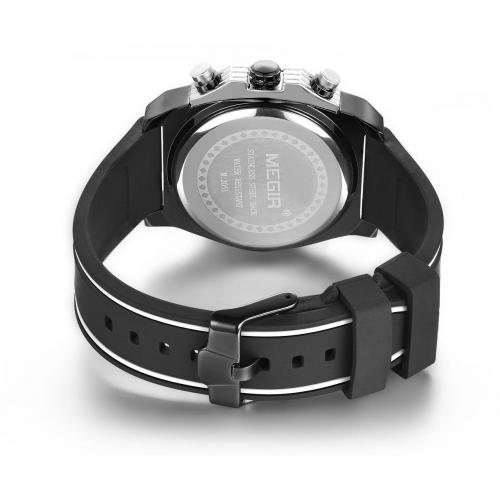 Годинник Megir Black MG2051 (MN2051G-BK-1N7) Годинник Megir Black MG2051 (MN2051G-BK-1N7)