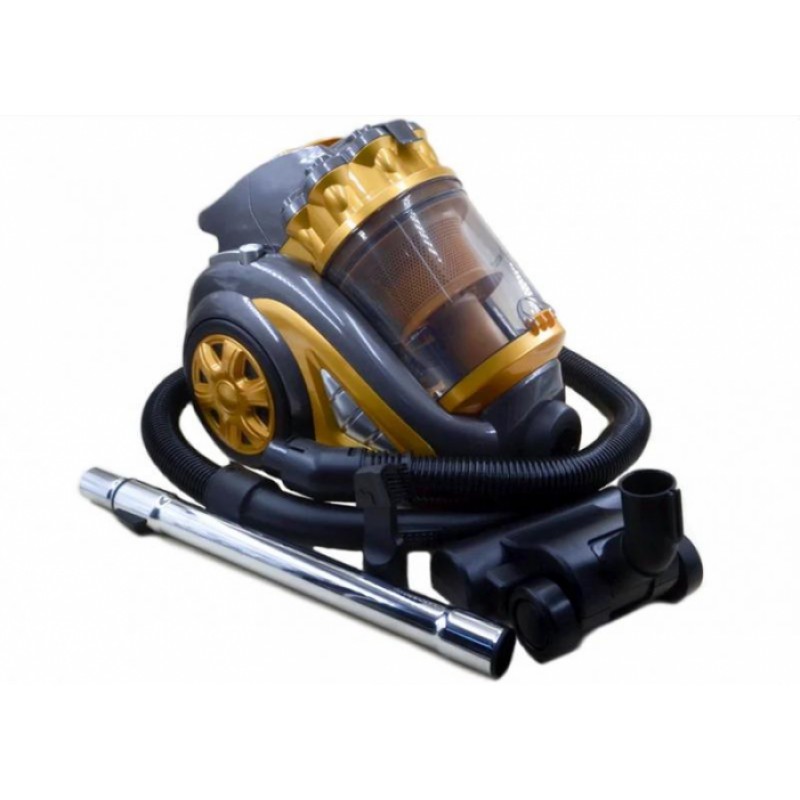 Універсальний контейнерний пилосос Domotec MS-4408 3600Вт жовтий (1887284391)