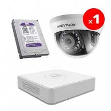 Комплект відеоспостереження Hikvision Light-3-1