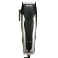 Машинка для стрижки волосся VGR V-120 від мережі 220В 8 насадок Silver-Black Машинка для стрижки волосся VGR V-120 від мережі 220В 8 насадок Silver-Black