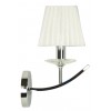 Бра Candellux Valencia 15x36 см Прозоро-сріблястий (21-84418)