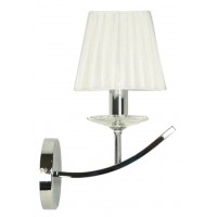 Бра Candellux Valencia 15x36 см Прозоро-сріблястий (21-84418)