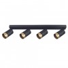 Спот Polux Arras 5.5x59.5x16.5 см Чорно-золотистий (Pol323569)