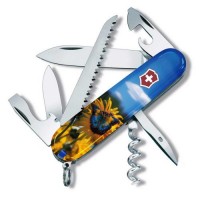 Складаний ніж Victorinox Camper Ukraine 91 мм 14 функцій Соняшники та метелик (1.3613.7_T3200pw) Складаний ніж Victorinox Camper Ukraine 91 мм 14 функцій Соняшники та метелик (1.3613.7_T3200pw)