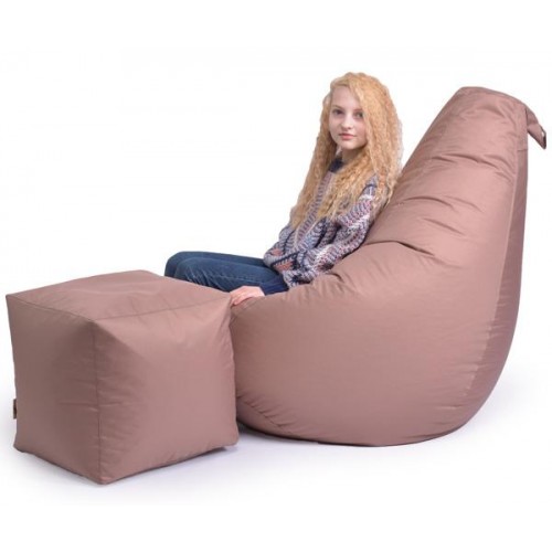 Крісло Мішок Груша Оксфорд 120х85 Студія Комфорту Розмір Стандарт кави з молоком Крісло Мішок Груша Оксфорд 120х85 Студія Комфорту Розмір Стандарт кави з молоком