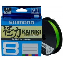 Шнур Shimano Kairiki 8 PE Mantis Green 150м 0.16мм 10.3кг/23lb (2266-96-92)