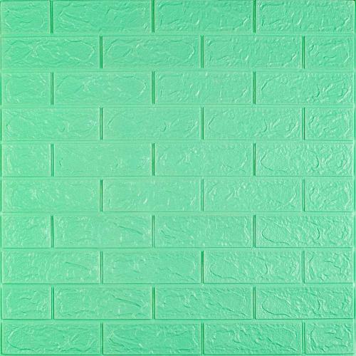 3D панель самоклеюча цегла М'ята 700x770x3мм (012-3) Sticker Wall SW-00000233 3D панель самоклеюча цегла М'ята 700x770x3мм (012-3) Sticker Wall SW-00000233