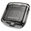 Бездротові навушники Borofone BW23 Crystal bean Transparent Edition TWS Bluetooth v5.3 250mAh Black