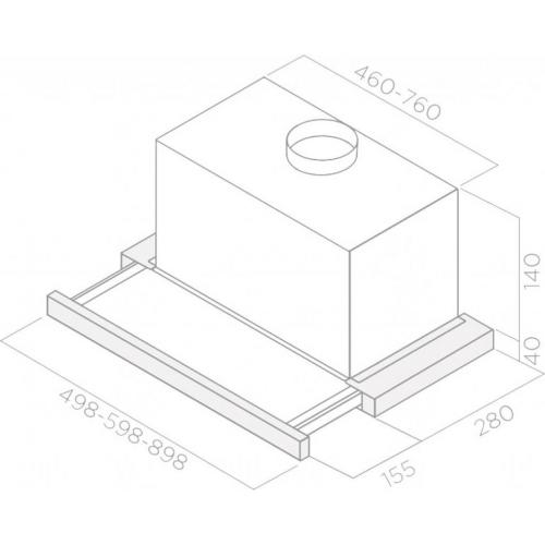 Кухонна витяжка ELICA ELITE 14 LUX WH/A/60