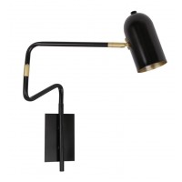 Бра Candellux Hosti 51x39 см Золото-чорний (21-75451)
