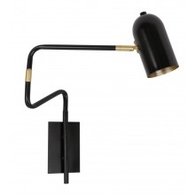 Бра Candellux Hosti 51x39 см Золото-чорний (21-75451)