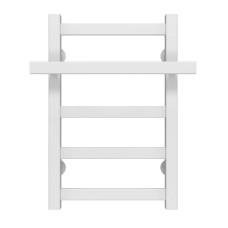 Рушникосушарка водяна Nicolе П5 400х500 Deffi Білий (A.NI.50.40.5.W.C)