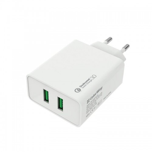 Зарядний пристрій ColorWay QC3.0 (2USBx3A) White (CW-CHS017Q-WT) в інтернет супермаркеті PbayMarket!
