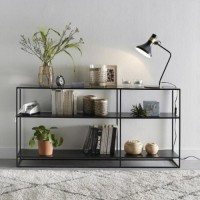 Стелаж GoodsMetall у стилі Лофт 700х1400х250 СТЖ1187