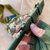 Тактичний ніж Gorillas BBQ #4114 Requiem D2 KN120 23.5 см Зелений (5237)